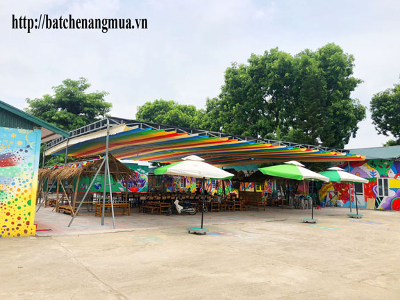 Lắp đặt bạt che nắng mưa tại Thanh Hóa